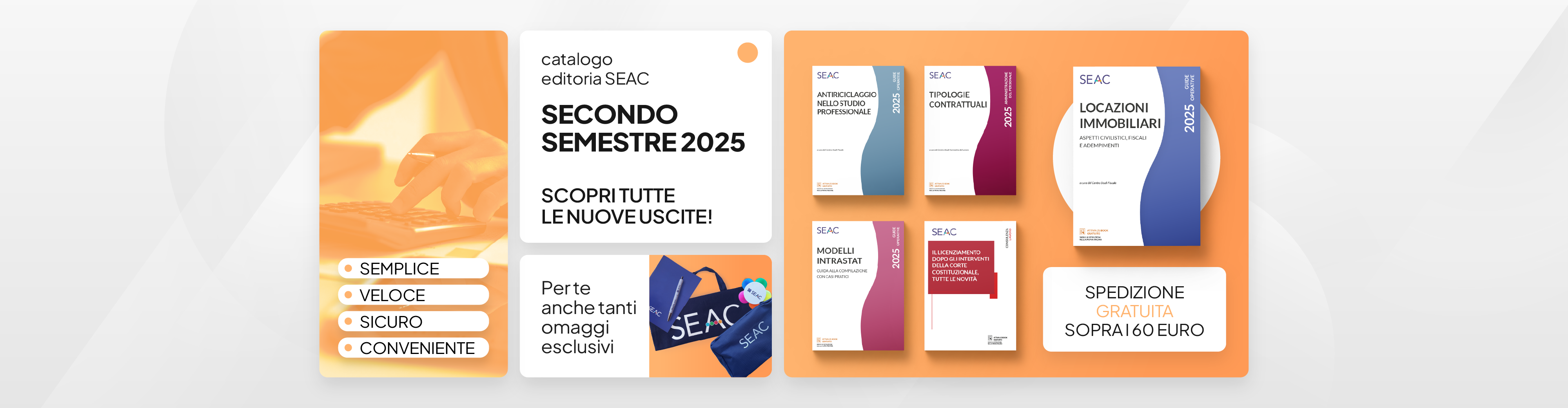 Nuovo catalogo del 2° semestre 2025 di Seac Editore!